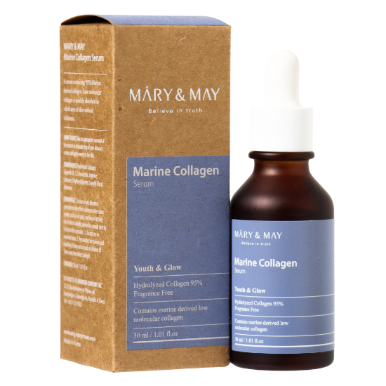 Marine collagen serum