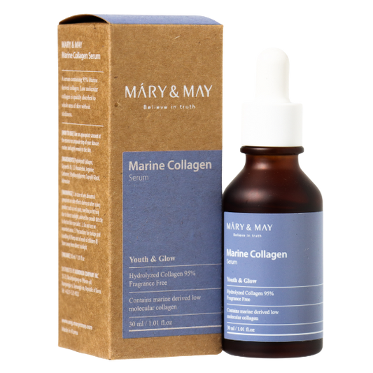 Marine collagen serum