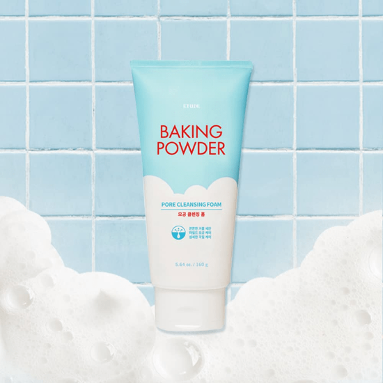 Baking powder pore cleansing foam